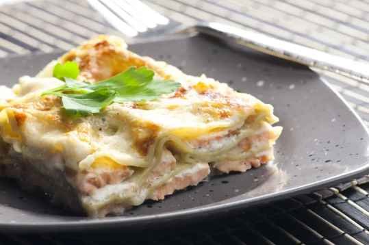 Lasagnes au saumon