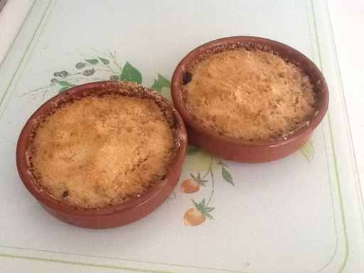 Crumble à l'ananas