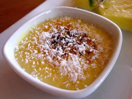 Crème catalane coco