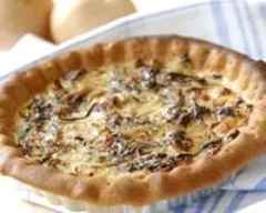 Tarte aux oignons légère