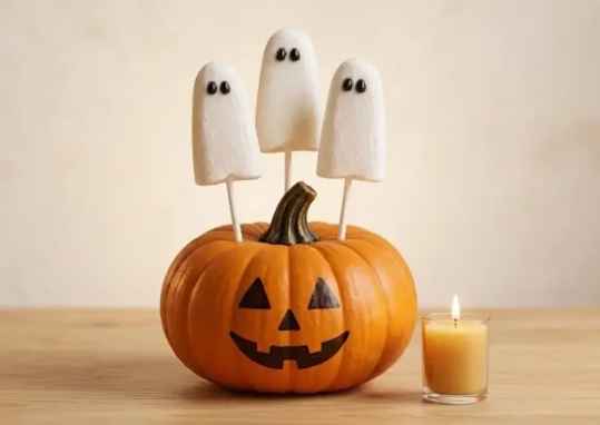 Guimauves Fantômes d’Halloween