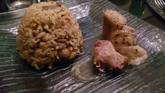 Risotto & Roulé à la dinde