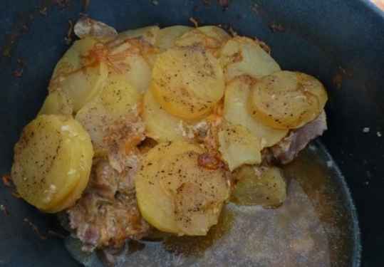 Filet mignon de porc à la dauphinoise