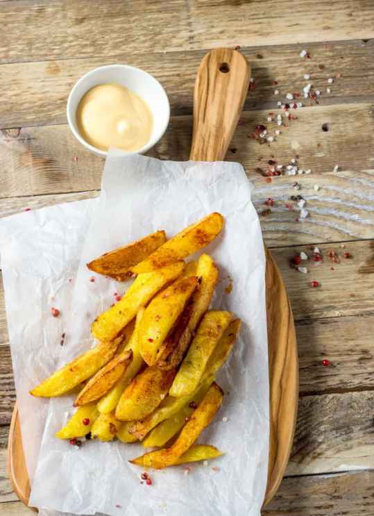 Frites au micro-ondes