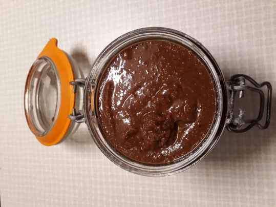 Pâte à tartiner caramel-praliné