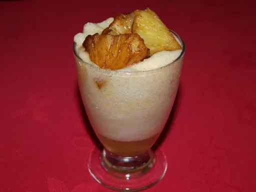 Mousse légère d'ananas