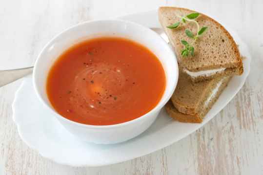 Gaspacho tomates et figues