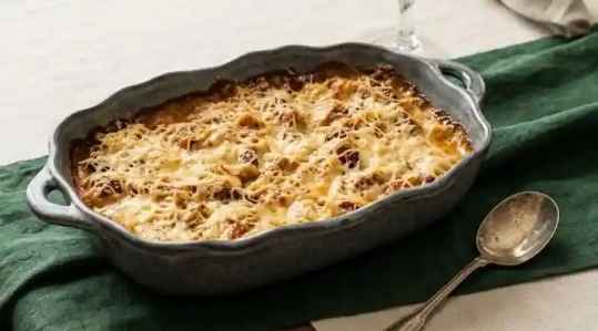 Gratin de pâtisson fondant au fromage