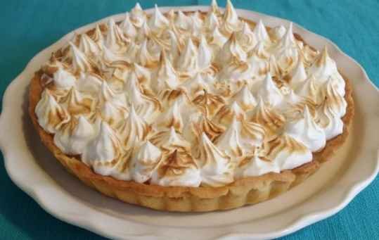 Tarte citron meringuée