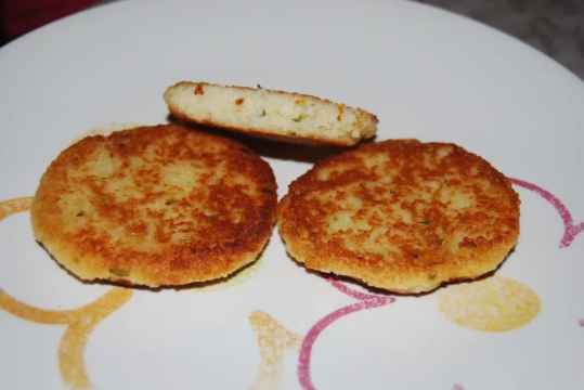 Galette de riz au fromage