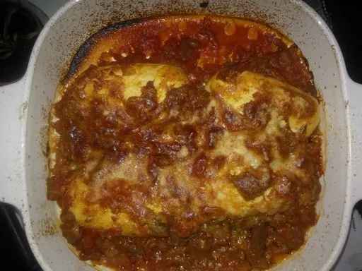 Quenelles de volaille aux aubergines