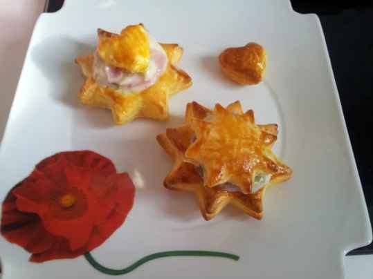 Bouchées à la reine aux poireaux
