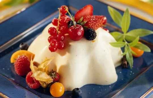 Panna cotta vanille