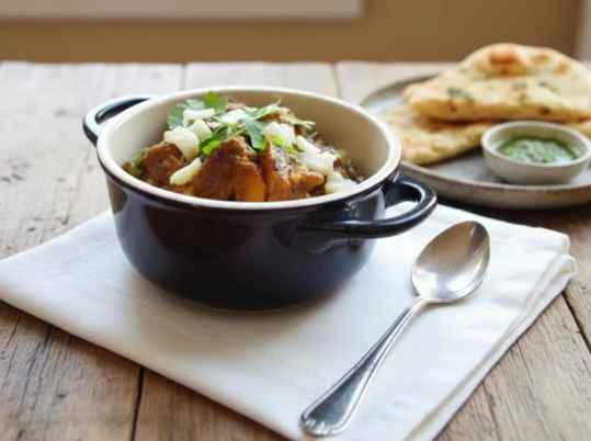 Curry de haddock aux noix de macadamia