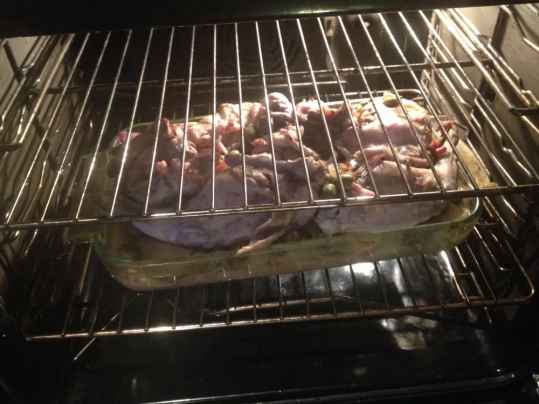 Lapin au four