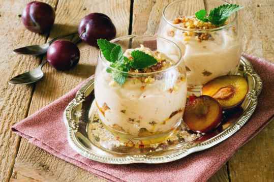Mousse aux pruneaux