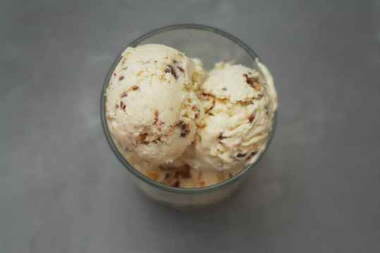 Glace spéculos miel au Cooking Chef
