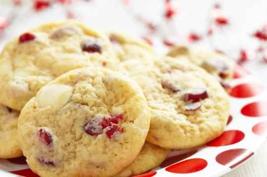 cookies fraise - chocolat blanc