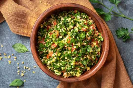 Taboulé au chou Kale
