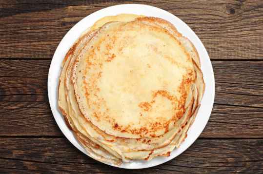 Crêpes sans huile