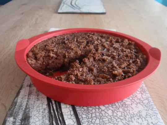 Pudding au lait d'amande chocolat et fève de tonka