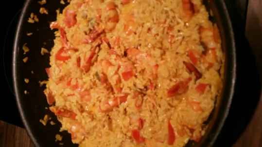 Biryani de poisson