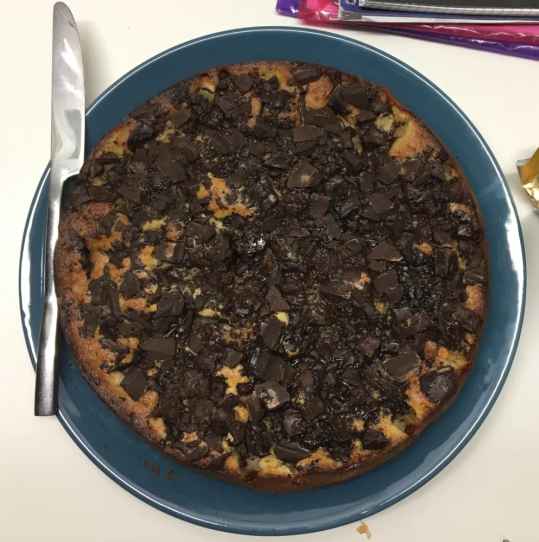 Le moelleux gourmand poires-chocolat