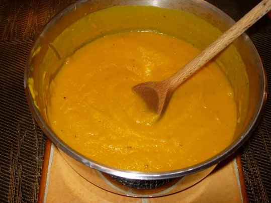 Potage potimarron et panais
