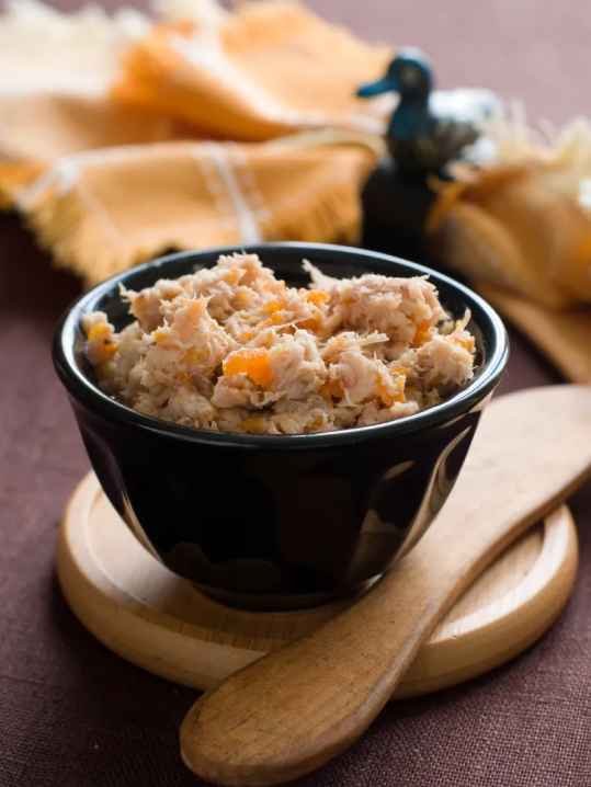 Rillettes de thon au basilic au Cooking Chef