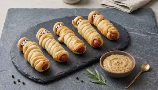 Feuilletés saucisses façon momies