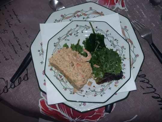 Pain de poisson aux herbes
