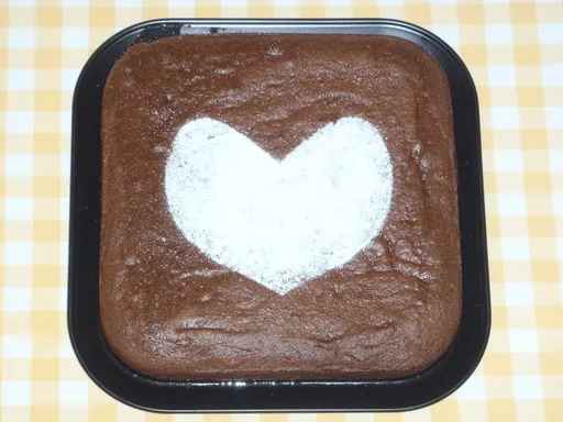 Pavé au chocolat à la poudre d'amandes