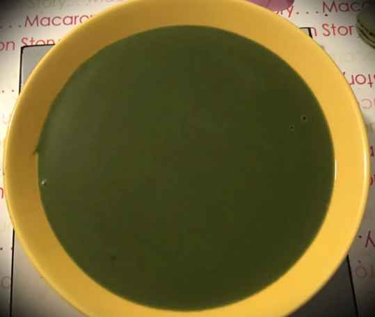 Soupe d'épinards au boursin