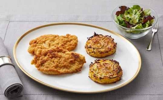 Le rösti au poulet pané qui plaît à toute la famille