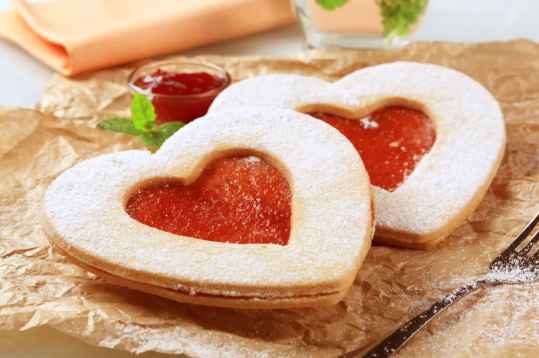 petits sablés à la confiture