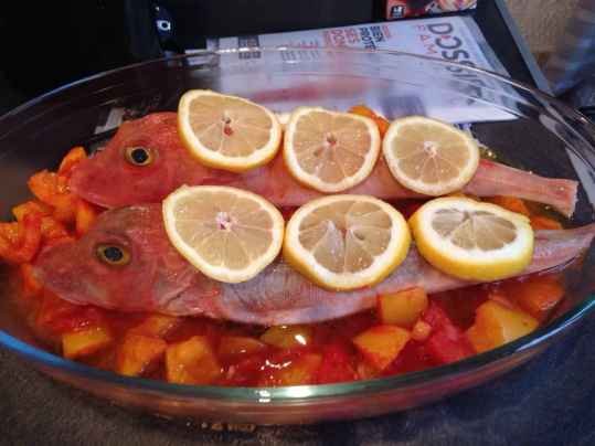 Filets de rouget à l'italienne
