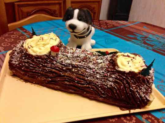 La bûche de Noël de Mamie Popo