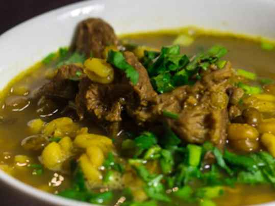 Haleem : ragoût d'agneau