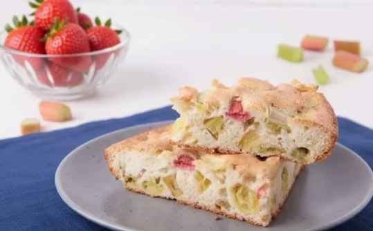 Gâteau à la Rhubarbe Suisse Facile
