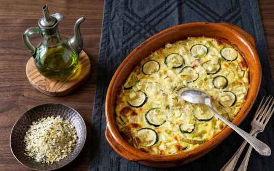 gratin de courgettes simple