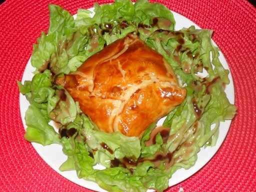 Feuilletés saumon et noix de Saint-Jacques
