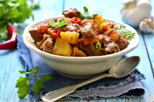 Sauté de joue de porc aux légumes en ragoût