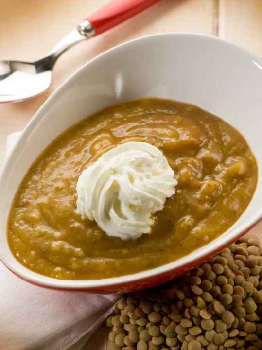 Crème de Lentilles vertes du Puy