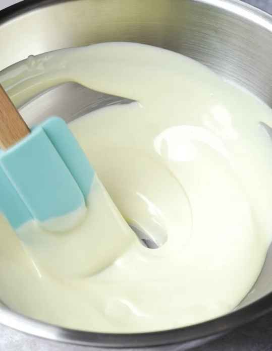 Ganache au chocolat blanc
