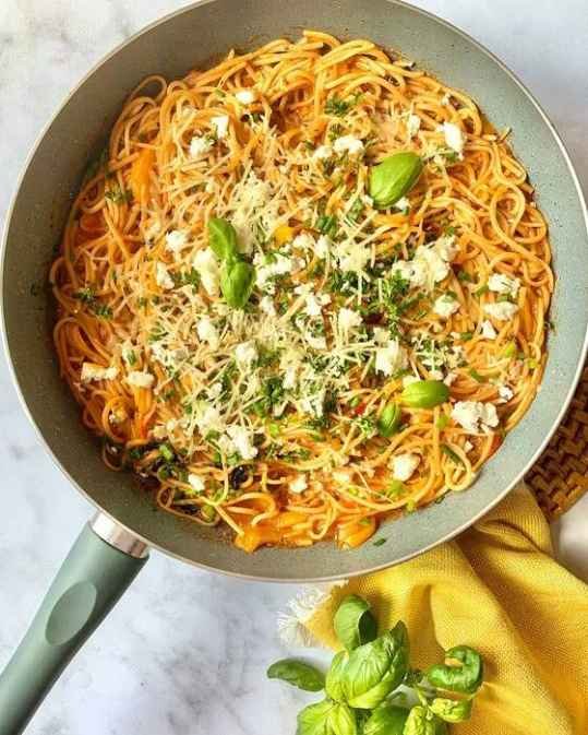 One pot pasta méditerranéen