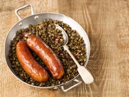 Petit salé aux lentilles au Companion
