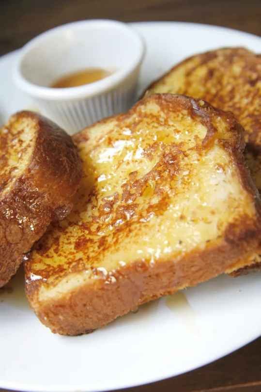 Pain perdu au sirop d'érable