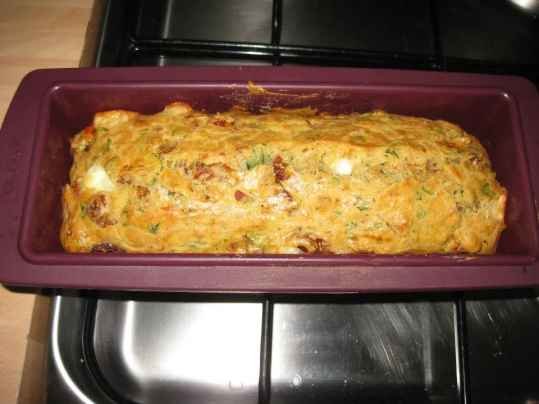 Cake aux tomates séchées