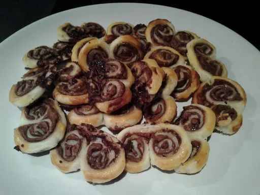 Palmiers au nutella