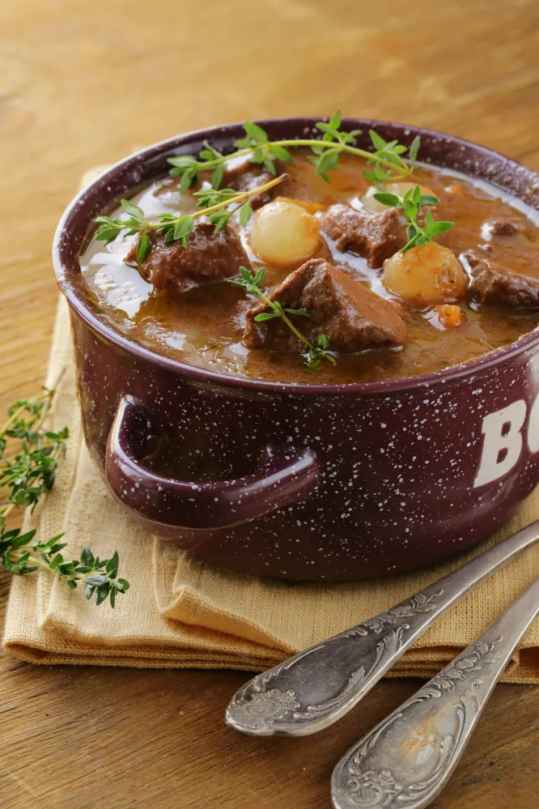 Daube de boeuf à la graisse de canard